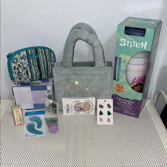 Disney Other - Disney Stitch & Juicy Gift Set with Blue and Purple Accents